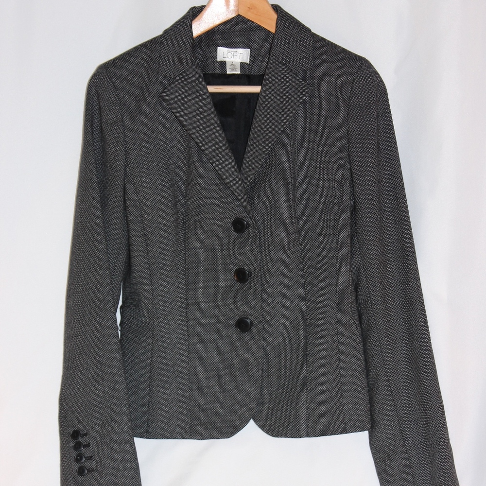Ann Taylor LOFT Wool Blazer Womens Size 4